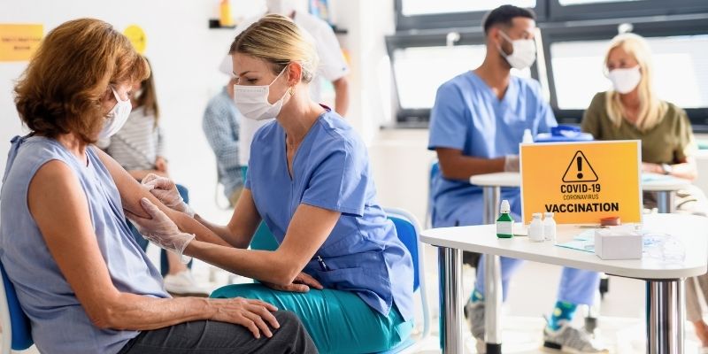Copy-of-Vaccine Senior woman getting the COVID-19 Vaccine
