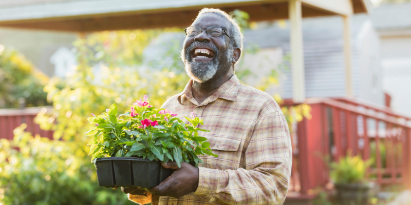 Seniors Reap the Benefits through Gardening